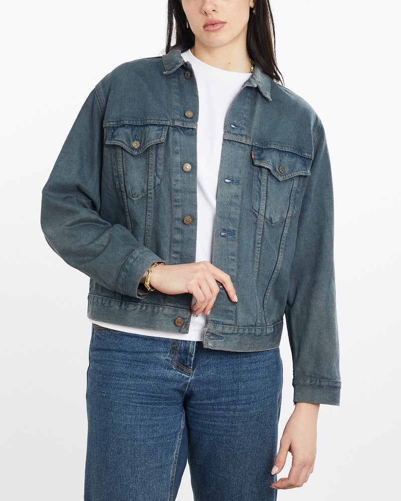 Vintage, 90s, Levi's, Denim, Jacket, The Real Deal, size medium, colour Blue, newtown, sydney, australia, thrift store, opshop, preloved, secondhand, sustainable, retro, antique, 70s, 80s, 90s, 2000s, 00s, fashion, clothing, streetwear, trendy, garment, style, boutique, store, shop, archive, sale, cheap, best, top, Jackets