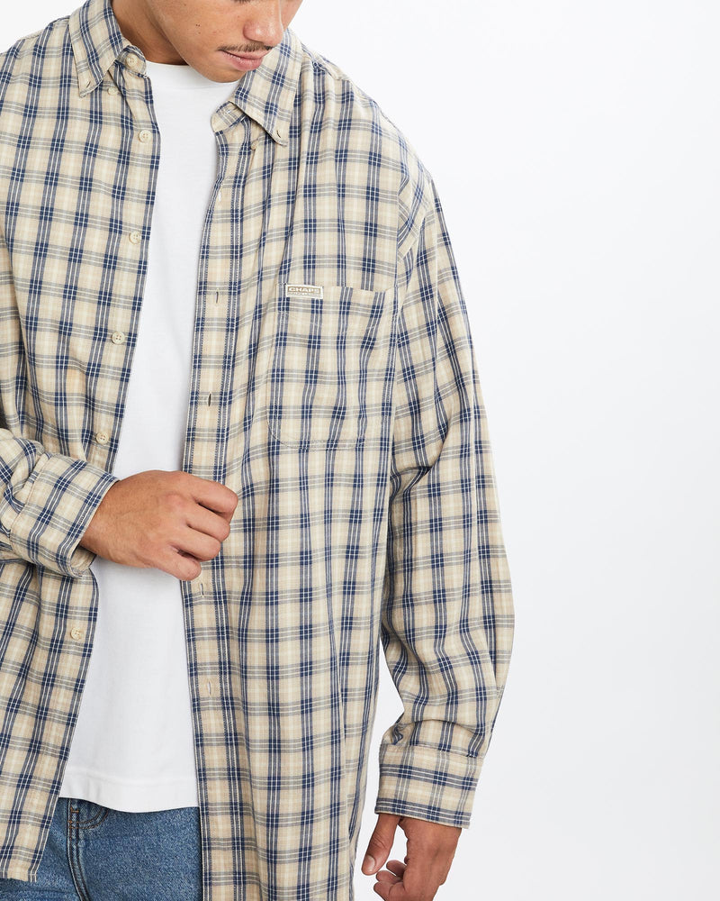 Vintage, 90s, Chaps, Ralph, Lauren, Button, Up, Shirt, The Real Deal, size double extra large, colour Multicolour, newtown, sydney, australia, thrift store, opshop, preloved, secondhand, sustainable, retro, antique, 70s, 80s, 90s, 2000s, 00s, fashion, clothing, streetwear, trendy, garment, style, boutique, store, shop, archive, sale, cheap, best, top, Shirts