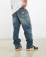 Vintage Carhartt Denim Jeans <br>36" , The Real Deal , newtown, sydney, australia, thrift store, opshop, preloved, secondhand, sustainable, retro, antique, 70s, 80s, 90s, 2000s, 00s, fashion, clothing, streetwear, trendy, garment, style, boutique, store, shop, archive, sale, cheap, best, top