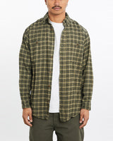 Vintage, Carhartt, Flannelette, Button, Up, Shirt, The Real Deal, size large, colour Green, newtown, sydney, australia, thrift store, opshop, preloved, secondhand, sustainable, retro, antique, 70s, 80s, 90s, 2000s, 00s, fashion, clothing, streetwear, trendy, garment, style, boutique, store, shop, archive, sale, cheap, best, top, Shirts