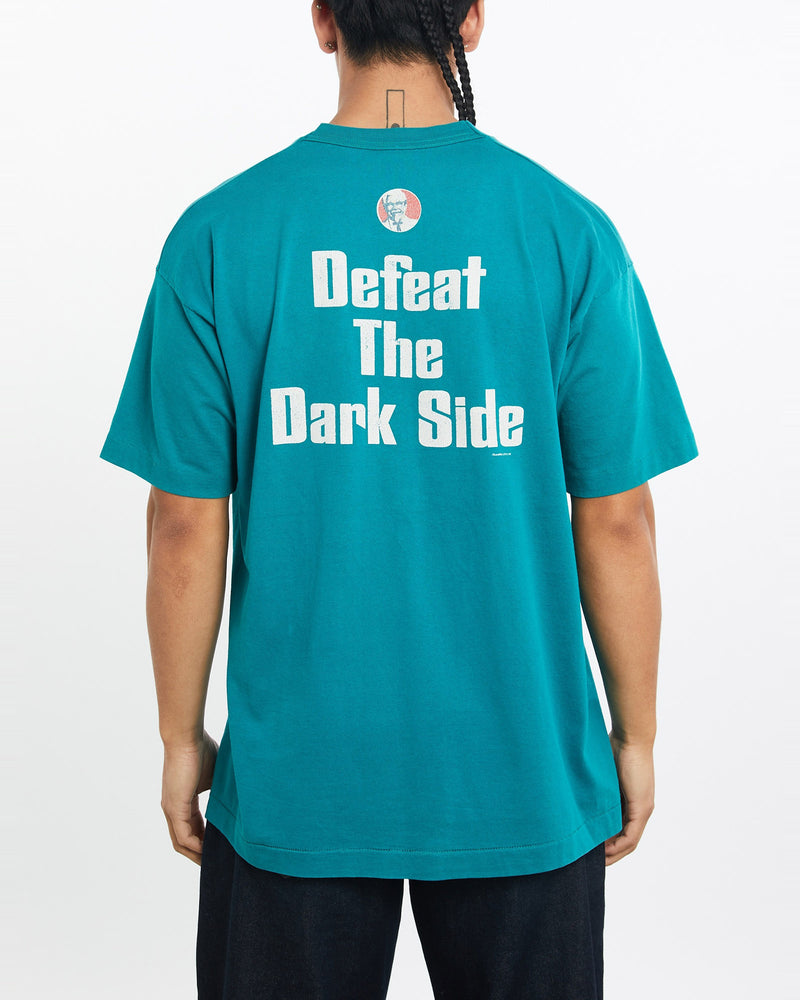 Vintage, 1999, Star, Wars, Episode, 1, KFC, Promo, Tee, The Real Deal, size large, colour Green, newtown, sydney, australia, thrift store, opshop, preloved, secondhand, sustainable, retro, antique, 70s, 80s, 90s, 2000s, 00s, fashion, clothing, streetwear, trendy, garment, style, boutique, store, shop, archive, sale, cheap, best, top, T-Shirts