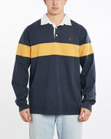 Vintage, 90s, Polo, Ralph, Lauren, Rugby, Shirt, The Real Deal, size double extra large, colour Multicolour, newtown, sydney, australia, thrift store, opshop, preloved, secondhand, sustainable, retro, antique, 70s, 80s, 90s, 2000s, 00s, fashion, clothing, streetwear, trendy, garment, style, boutique, store, shop, archive, sale, cheap, best, top, Shirts