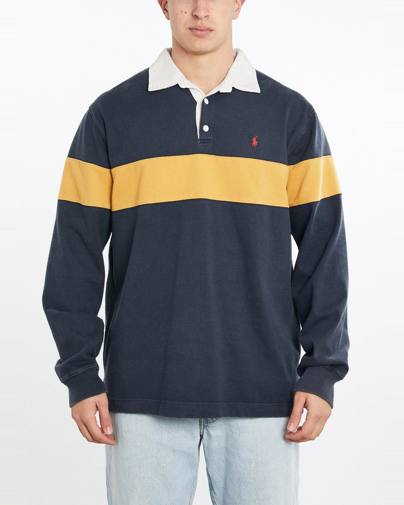 Vintage, 90s, Polo, Ralph, Lauren, Rugby, Shirt, The Real Deal, size double extra large, colour Multicolour, newtown, sydney, australia, thrift store, opshop, preloved, secondhand, sustainable, retro, antique, 70s, 80s, 90s, 2000s, 00s, fashion, clothing, streetwear, trendy, garment, style, boutique, store, shop, archive, sale, cheap, best, top, Shirts