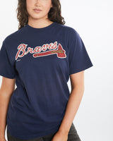Vintage 90s MLB Atlanta Braves Tee <br>M , The Real Deal , newtown, sydney, australia, thrift store, opshop, preloved, secondhand, sustainable, retro, antique, 70s, 80s, 90s, 2000s, 00s, fashion, clothing, streetwear, trendy, garment, style, boutique, store, shop, archive, sale, cheap, best, top