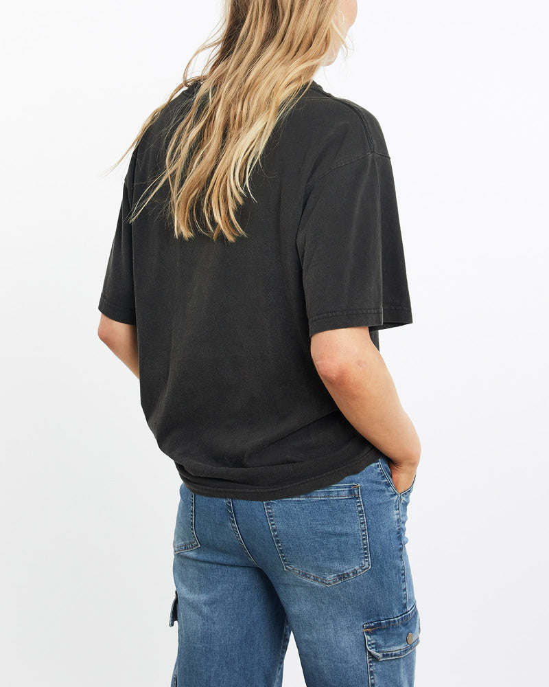 Vintage, 90s, NHL, Detroit, Red, Wings, Tee, The Real Deal, size medium, colour Black, newtown, sydney, australia, thrift store, opshop, preloved, secondhand, sustainable, retro, antique, 70s, 80s, 90s, 2000s, 00s, fashion, clothing, streetwear, trendy, garment, style, boutique, store, shop, archive, sale, cheap, best, top, T-Shirts