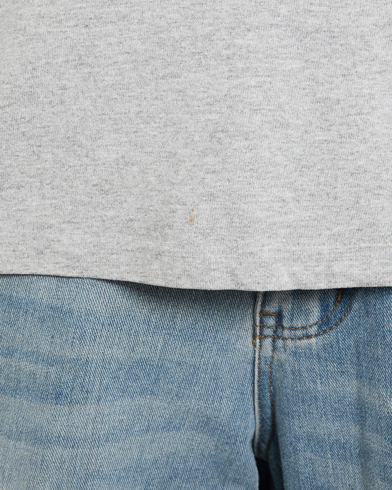 Vintage, 90s, NFL, Jacksonville, Jaguars, Tee, The Real Deal, size large, colour Grey, newtown, sydney, australia, thrift store, opshop, preloved, secondhand, sustainable, retro, antique, 70s, 80s, 90s, 2000s, 00s, fashion, clothing, streetwear, trendy, garment, style, boutique, store, shop, archive, sale, cheap, best, top, T-Shirts