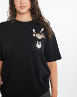 Vintage 1999 Taz Devil Looney Tunes Cartoon Pocket Tee <br>M , The Real Deal , newtown, sydney, australia, thrift store, opshop, preloved, secondhand, sustainable, retro, antique, 70s, 80s, 90s, 2000s, 00s, fashion, clothing, streetwear, trendy, garment, style, boutique, store, shop, archive, sale, cheap, best, top