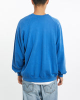 Vintage, 90s, Nike, Sweatshirt, The Real Deal, size large, colour Blue, newtown, sydney, australia, thrift store, opshop, preloved, secondhand, sustainable, retro, antique, 70s, 80s, 90s, 2000s, 00s, fashion, clothing, streetwear, trendy, garment, style, boutique, store, shop, archive, sale, cheap, best, top, Sweats and hoodies