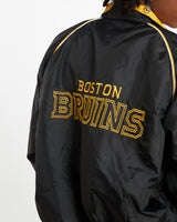 Vintage NHL Boston Bruins Windbreaker Jacket <br>M , The Real Deal , newtown, sydney, australia, thrift store, opshop, preloved, secondhand, sustainable, retro, antique, 70s, 80s, 90s, 2000s, 00s, fashion, clothing, streetwear, trendy, garment, style, boutique, store, shop, archive, sale, cheap, best, top