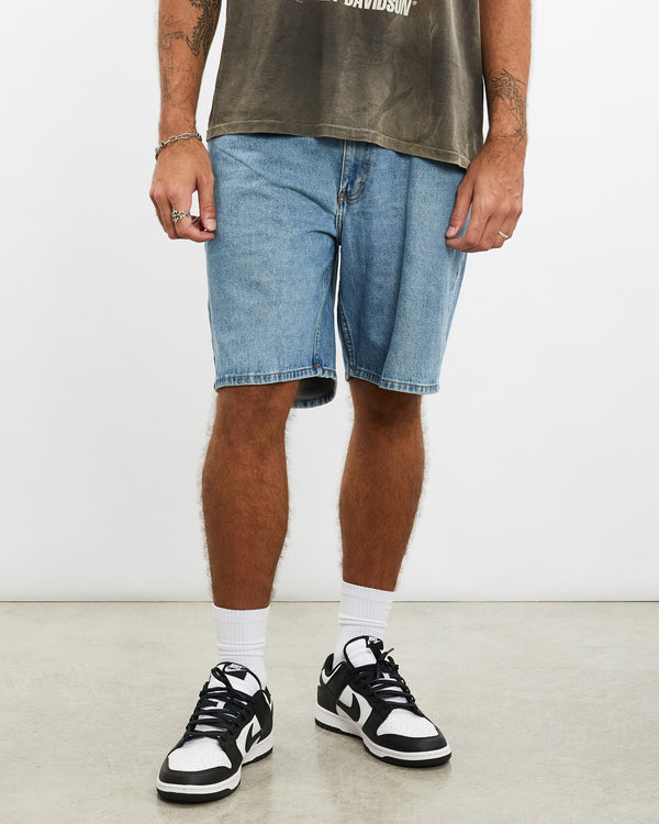 Vintage, Calvin, Klein, Jeans, Denim, Shorts, The Real Deal, size 35", colour Blue, newtown, sydney, australia, thrift store, opshop, preloved, secondhand, sustainable, retro, antique, 70s, 80s, 90s, 2000s, 00s, fashion, clothing, streetwear, trendy, garment, style, boutique, store, shop, archive, sale, cheap, best, top, Shorts