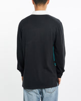 Vintage, 90s, Polo, Ralph, Lauren, Rugby, Shirt, The Real Deal, size large, colour Black, newtown, sydney, australia, thrift store, opshop, preloved, secondhand, sustainable, retro, antique, 70s, 80s, 90s, 2000s, 00s, fashion, clothing, streetwear, trendy, garment, style, boutique, store, shop, archive, sale, cheap, best, top, Shirts