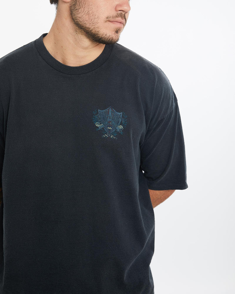 Vintage, 90s, Billabong, Surf, Tee, The Real Deal, size large, colour Black, newtown, sydney, australia, thrift store, opshop, preloved, secondhand, sustainable, retro, antique, 70s, 80s, 90s, 2000s, 00s, fashion, clothing, streetwear, trendy, garment, style, boutique, store, shop, archive, sale, cheap, best, top, T-Shirts