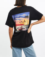 Vintage, In-N-Out, Burger, Tee, The Real Deal, size small, colour Black, newtown, sydney, australia, thrift store, opshop, preloved, secondhand, sustainable, retro, antique, 70s, 80s, 90s, 2000s, 00s, fashion, clothing, streetwear, trendy, garment, style, boutique, store, shop, archive, sale, cheap, best, top, T-Shirts