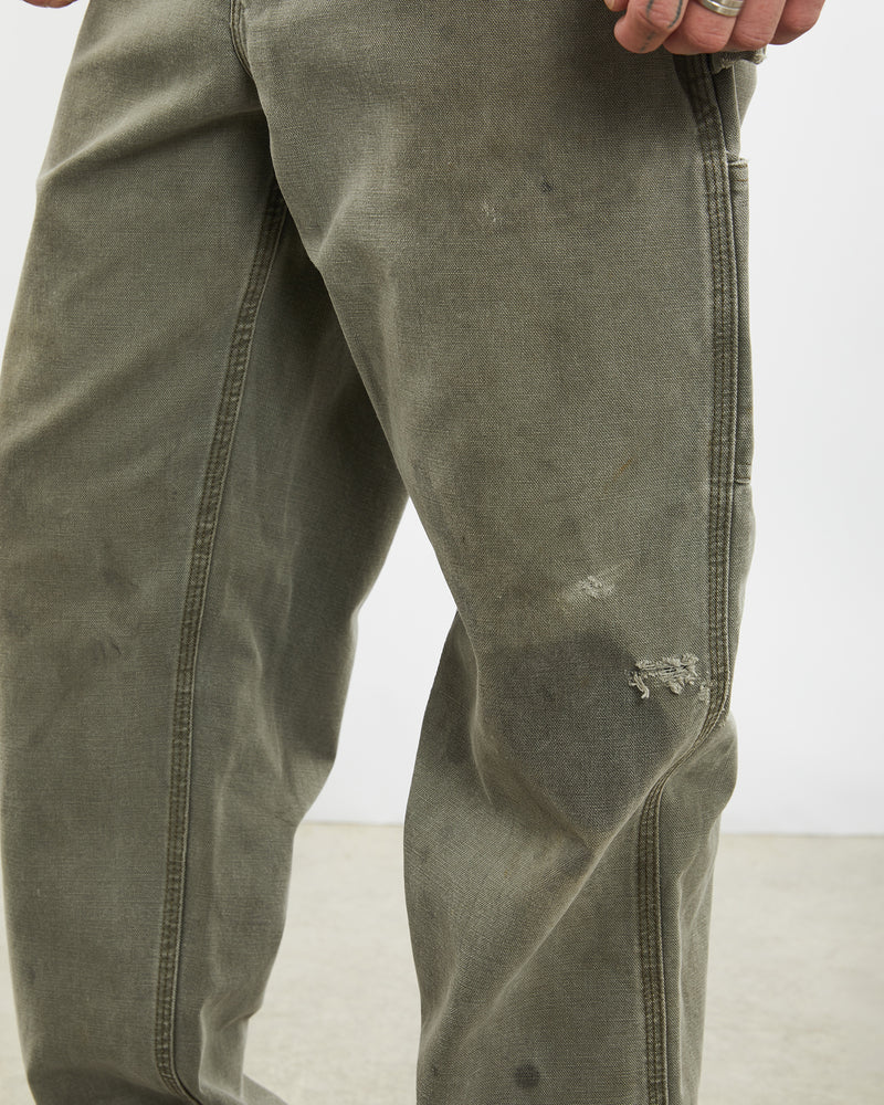 Vintage Carhartt Carpenter Pants <br>32" , The Real Deal , newtown, sydney, australia, thrift store, opshop, preloved, secondhand, sustainable, retro, antique, 70s, 80s, 90s, 2000s, 00s, fashion, clothing, streetwear, trendy, garment, style, boutique, store, shop, archive, sale, cheap, best, top