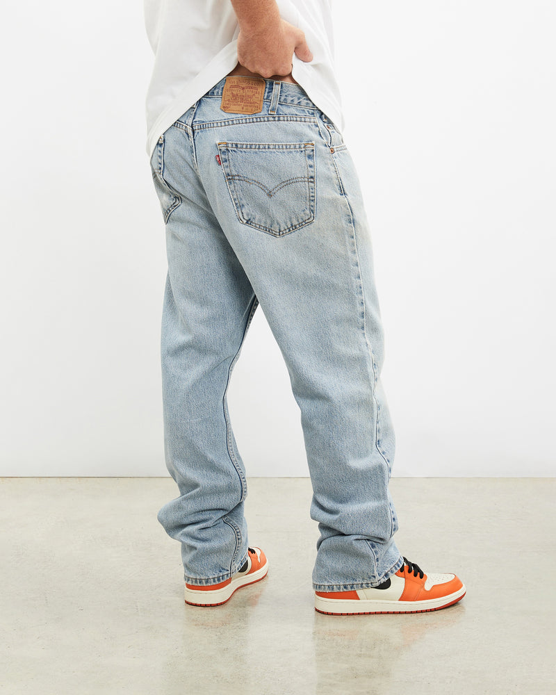 Vintage Levi's 505 Denim Jeans <br>36" , The Real Deal , newtown, sydney, australia, thrift store, opshop, preloved, secondhand, sustainable, retro, antique, 70s, 80s, 90s, 2000s, 00s, fashion, clothing, streetwear, trendy, garment, style, boutique, store, shop, archive, sale, cheap, best, top