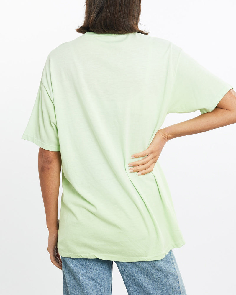 Vintage, 1990, MLB, Toronto, Blue, Jays, Tee, The Real Deal, size medium, colour Green, newtown, sydney, australia, thrift store, opshop, preloved, secondhand, sustainable, retro, antique, 70s, 80s, 90s, 2000s, 00s, fashion, clothing, streetwear, trendy, garment, style, boutique, store, shop, archive, sale, cheap, best, top, T-Shirts