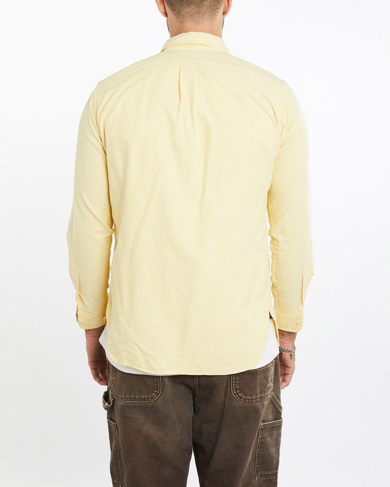 Vintage, 90s, Polo, Ralph, Lauren, Button, Up, Shirt, The Real Deal, size medium, colour Yellow, newtown, sydney, australia, thrift store, opshop, preloved, secondhand, sustainable, retro, antique, 70s, 80s, 90s, 2000s, 00s, fashion, clothing, streetwear, trendy, garment, style, boutique, store, shop, archive, sale, cheap, best, top, Shirts