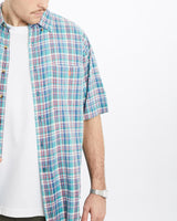 Vintage, 90s, Polo, Ralph, Lauren, Short, Sleeve, Button, Up, Shirt, The Real Deal, size extra large, colour Multicolour, newtown, sydney, australia, thrift store, opshop, preloved, secondhand, sustainable, retro, antique, 70s, 80s, 90s, 2000s, 00s, fashion, clothing, streetwear, trendy, garment, style, boutique, store, shop, archive, sale, cheap, best, top, Shirts