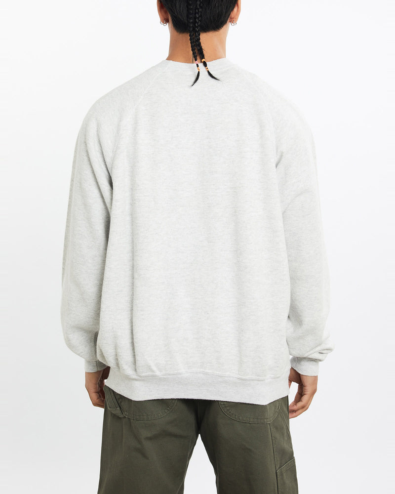 Vintage, 80s, Dear, Wildlife, Sweatshirt, The Real Deal, size extra large, colour Grey, newtown, sydney, australia, thrift store, opshop, preloved, secondhand, sustainable, retro, antique, 70s, 80s, 90s, 2000s, 00s, fashion, clothing, streetwear, trendy, garment, style, boutique, store, shop, archive, sale, cheap, best, top, Sweats and hoodies