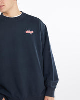 Vintage, Kellogg's, Sweatshirt, The Real Deal, size double extra large, colour Navy, newtown, sydney, australia, thrift store, opshop, preloved, secondhand, sustainable, retro, antique, 70s, 80s, 90s, 2000s, 00s, fashion, clothing, streetwear, trendy, garment, style, boutique, store, shop, archive, sale, cheap, best, top, Sweats and hoodies