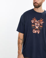 Vintage, Taz, Devil, Looney, Tunes, Tee, The Real Deal, size extra large, colour Navy, newtown, sydney, australia, thrift store, opshop, preloved, secondhand, sustainable, retro, antique, 70s, 80s, 90s, 2000s, 00s, fashion, clothing, streetwear, trendy, garment, style, boutique, store, shop, archive, sale, cheap, best, top, T-Shirts