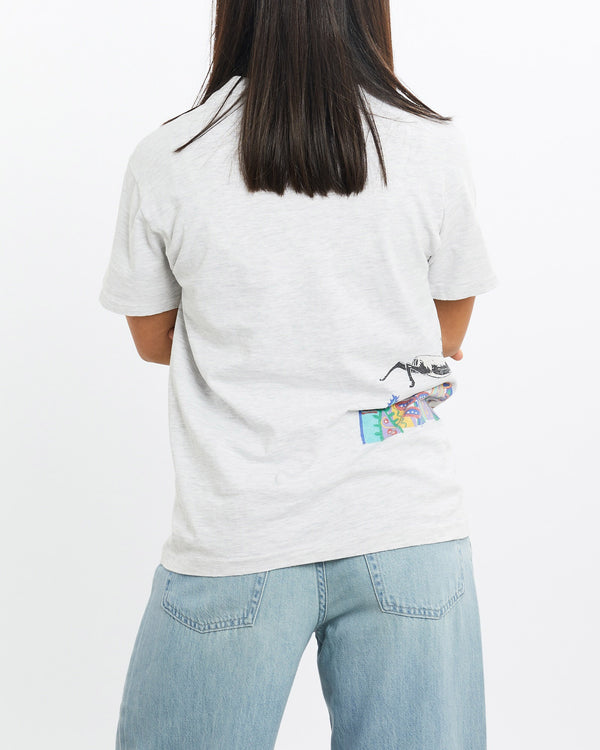 Vintage, 90s, San, Diego, Zoo, Tee, The Real Deal, size double extra small, colour Grey, newtown, sydney, australia, thrift store, opshop, preloved, secondhand, sustainable, retro, antique, 70s, 80s, 90s, 2000s, 00s, fashion, clothing, streetwear, trendy, garment, style, boutique, store, shop, archive, sale, cheap, best, top, T-Shirts