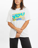 Vintage, 80s, Bubble, Tape, Bubble, Gum, Tee, The Real Deal, size extra small, colour Red, newtown, sydney, australia, thrift store, opshop, preloved, secondhand, sustainable, retro, antique, 70s, 80s, 90s, 2000s, 00s, fashion, clothing, streetwear, trendy, garment, style, boutique, store, shop, archive, sale, cheap, best, top, T-Shirts