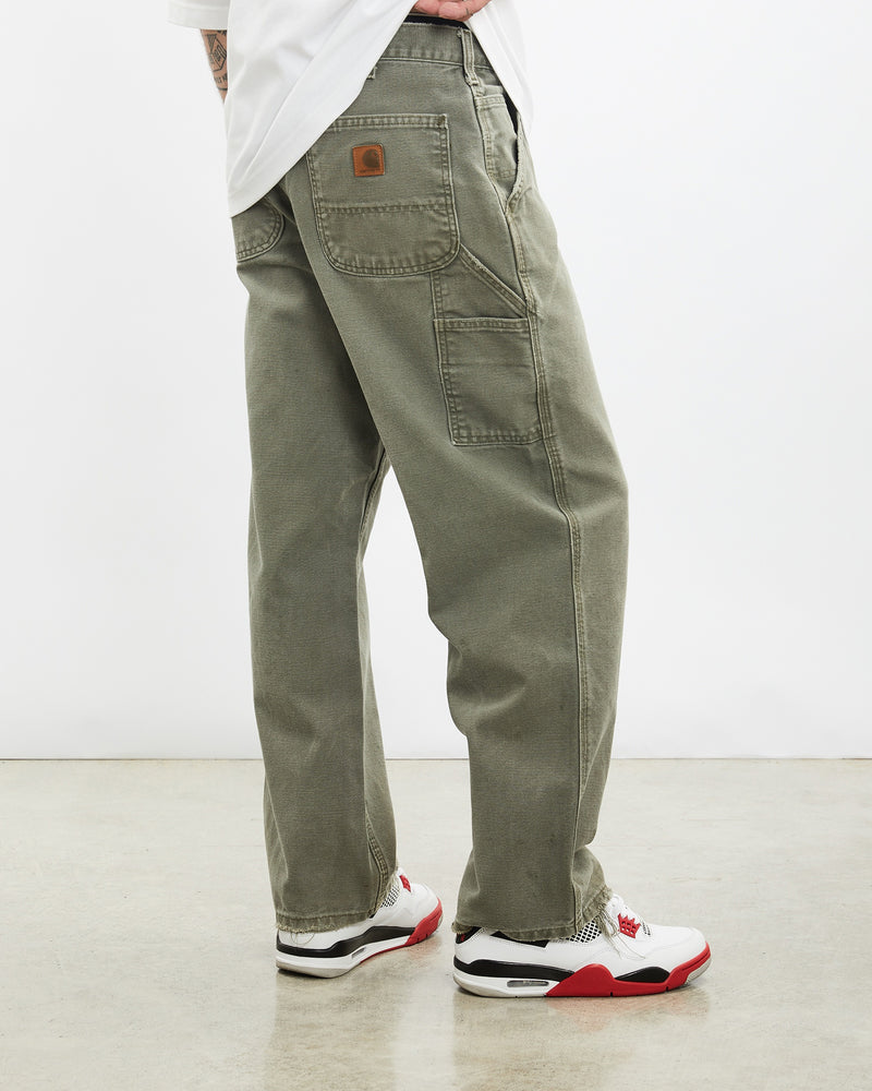 Vintage Carhartt Carpenter Pants <br>32" , The Real Deal , newtown, sydney, australia, thrift store, opshop, preloved, secondhand, sustainable, retro, antique, 70s, 80s, 90s, 2000s, 00s, fashion, clothing, streetwear, trendy, garment, style, boutique, store, shop, archive, sale, cheap, best, top