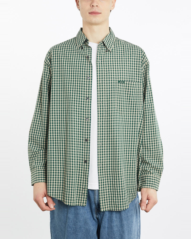 Vintage, Chaps, Ralph, Lauren, Button, Up, Shirt, The Real Deal, size extra large, colour Green, newtown, sydney, australia, thrift store, opshop, preloved, secondhand, sustainable, retro, antique, 70s, 80s, 90s, 2000s, 00s, fashion, clothing, streetwear, trendy, garment, style, boutique, store, shop, archive, sale, cheap, best, top, Shirts
