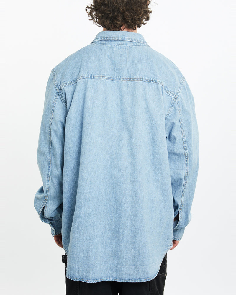 Vintage Levi's Denim Button Up Shirt <br>XL , The Real Deal , newtown, sydney, australia, thrift store, opshop, preloved, secondhand, sustainable, retro, antique, 70s, 80s, 90s, 2000s, 00s, fashion, clothing, streetwear, trendy, garment, style, boutique, store, shop, archive, sale, cheap, best, top