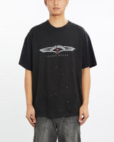 Vintage, Harley, Davidson, Tee, The Real Deal, size large, colour Black, newtown, sydney, australia, thrift store, opshop, preloved, secondhand, sustainable, retro, antique, 70s, 80s, 90s, 2000s, 00s, fashion, clothing, streetwear, trendy, garment, style, boutique, store, shop, archive, sale, cheap, best, top, T-Shirts