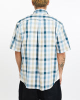 Vintage, Nautica, Short, Sleeve, Button, Up, Shirt, The Real Deal, size extra large, colour Multicolour, newtown, sydney, australia, thrift store, opshop, preloved, secondhand, sustainable, retro, antique, 70s, 80s, 90s, 2000s, 00s, fashion, clothing, streetwear, trendy, garment, style, boutique, store, shop, archive, sale, cheap, best, top, Shirts