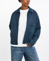 Vintage, Mechanic, Jacket, The Real Deal, size medium, colour Navy, newtown, sydney, australia, thrift store, opshop, preloved, secondhand, sustainable, retro, antique, 70s, 80s, 90s, 2000s, 00s, fashion, clothing, streetwear, trendy, garment, style, boutique, store, shop, archive, sale, cheap, best, top, Jackets