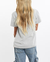 Vintage, MLB, Baltimore, Orioles, Tee, The Real Deal, size extra small, colour Grey, newtown, sydney, australia, thrift store, opshop, preloved, secondhand, sustainable, retro, antique, 70s, 80s, 90s, 2000s, 00s, fashion, clothing, streetwear, trendy, garment, style, boutique, store, shop, archive, sale, cheap, best, top, T-Shirts