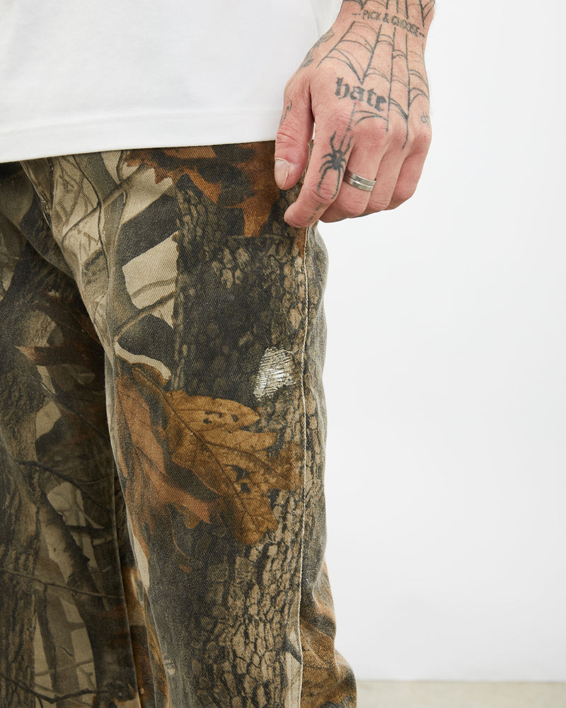 Vintage Realtree 'Fleece Lined' Camo Pants <br>31"