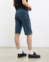 Vintage, Dickies, Denim, Carpenter, Shorts, The Real Deal, size 31", colour Blue, newtown, sydney, australia, thrift store, opshop, preloved, secondhand, sustainable, retro, antique, 70s, 80s, 90s, 2000s, 00s, fashion, clothing, streetwear, trendy, garment, style, boutique, store, shop, archive, sale, cheap, best, top, Shorts