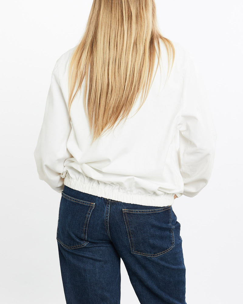 Vintage, 90s, Polo, Ralph, Lauren, Harrington, Jacket, The Real Deal, size medium, colour White, newtown, sydney, australia, thrift store, opshop, preloved, secondhand, sustainable, retro, antique, 70s, 80s, 90s, 2000s, 00s, fashion, clothing, streetwear, trendy, garment, style, boutique, store, shop, archive, sale, cheap, best, top, Jackets