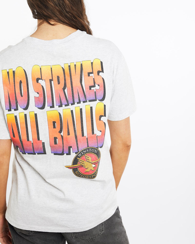 Vintage, 1995, Winston, Cup, Racing, Tee, The Real Deal, size medium, colour Grey, newtown, sydney, australia, thrift store, opshop, preloved, secondhand, sustainable, retro, antique, 70s, 80s, 90s, 2000s, 00s, fashion, clothing, streetwear, trendy, garment, style, boutique, store, shop, archive, sale, cheap, best, top, T-Shirts