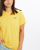 Vintage, Nike, Tee, The Real Deal, size double extra small, colour Yellow, newtown, sydney, australia, thrift store, opshop, preloved, secondhand, sustainable, retro, antique, 70s, 80s, 90s, 2000s, 00s, fashion, clothing, streetwear, trendy, garment, style, boutique, store, shop, archive, sale, cheap, best, top, T-Shirts