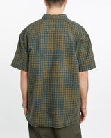 Vintage, 90s, Polo, Ralph, Lauren, Short, Sleeve, Button, Up, Shirt, The Real Deal, size extra large, colour Green, newtown, sydney, australia, thrift store, opshop, preloved, secondhand, sustainable, retro, antique, 70s, 80s, 90s, 2000s, 00s, fashion, clothing, streetwear, trendy, garment, style, boutique, store, shop, archive, sale, cheap, best, top, Shirts