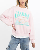 Vintage, 90s, Canadian, Wild, Life, Federation, Sweatshirt, The Real Deal, size extra small, colour Pink, newtown, sydney, australia, thrift store, opshop, preloved, secondhand, sustainable, retro, antique, 70s, 80s, 90s, 2000s, 00s, fashion, clothing, streetwear, trendy, garment, style, boutique, store, shop, archive, sale, cheap, best, top, Sweats and hoodies