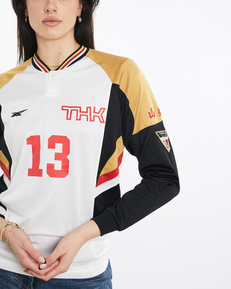 Vintage, 90s, Reebok, Japan, Ice, Hockey, Jersey, The Real Deal, size medium, colour Multicolour, newtown, sydney, australia, thrift store, opshop, preloved, secondhand, sustainable, retro, antique, 70s, 80s, 90s, 2000s, 00s, fashion, clothing, streetwear, trendy, garment, style, boutique, store, shop, archive, sale, cheap, best, top, T-Shirts