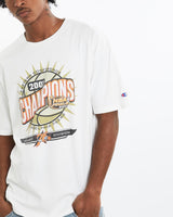 Vintage, Champion, NBA, Philadelphia, 76ers, Tee, The Real Deal, size large, colour White, newtown, sydney, australia, thrift store, opshop, preloved, secondhand, sustainable, retro, antique, 70s, 80s, 90s, 2000s, 00s, fashion, clothing, streetwear, trendy, garment, style, boutique, store, shop, archive, sale, cheap, best, top, T-Shirts