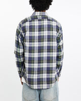 Vintage, 90s, Polo, Ralph, Lauren, Flannelette, Button, Up, Shirt, The Real Deal, size large, colour Multicolour, newtown, sydney, australia, thrift store, opshop, preloved, secondhand, sustainable, retro, antique, 70s, 80s, 90s, 2000s, 00s, fashion, clothing, streetwear, trendy, garment, style, boutique, store, shop, archive, sale, cheap, best, top, Shirts