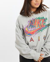 Vintage, 90s, Nike, Air, Hooded, Sweatshirt, The Real Deal, size extra small, colour Green, newtown, sydney, australia, thrift store, opshop, preloved, secondhand, sustainable, retro, antique, 70s, 80s, 90s, 2000s, 00s, fashion, clothing, streetwear, trendy, garment, style, boutique, store, shop, archive, sale, cheap, best, top, Sweats and hoodies