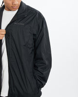 Vintage, Columbia, Windbreaker, Jacket, The Real Deal, size extra large, colour Black, newtown, sydney, australia, thrift store, opshop, preloved, secondhand, sustainable, retro, antique, 70s, 80s, 90s, 2000s, 00s, fashion, clothing, streetwear, trendy, garment, style, boutique, store, shop, archive, sale, cheap, best, top, Jackets