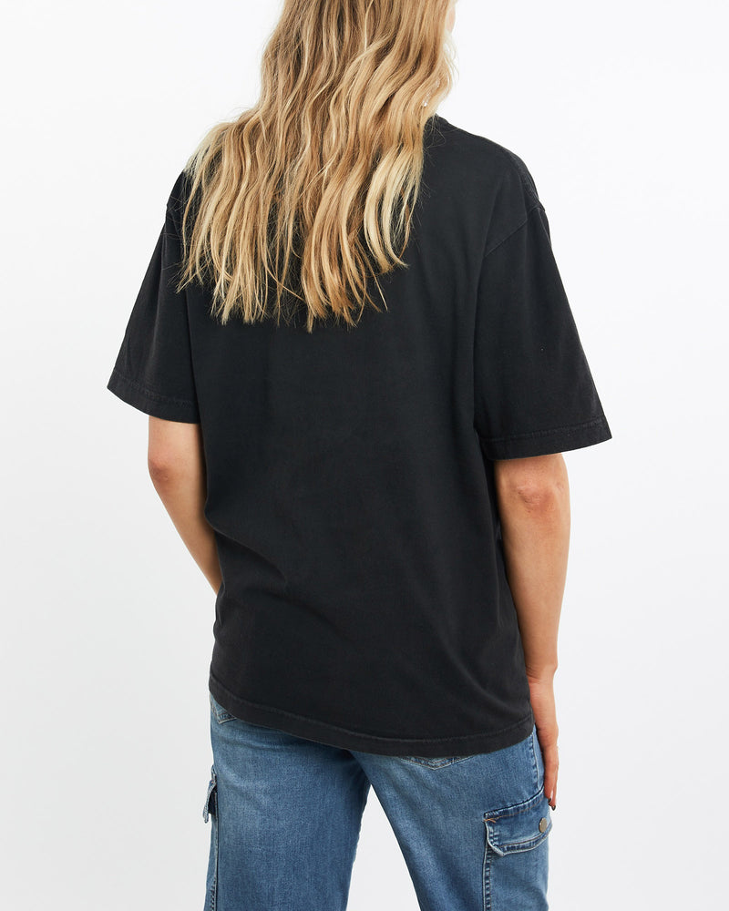 Vintage, Quiksilver, Surf, Tee, The Real Deal, size medium, colour Black, newtown, sydney, australia, thrift store, opshop, preloved, secondhand, sustainable, retro, antique, 70s, 80s, 90s, 2000s, 00s, fashion, clothing, streetwear, trendy, garment, style, boutique, store, shop, archive, sale, cheap, best, top, T-Shirts