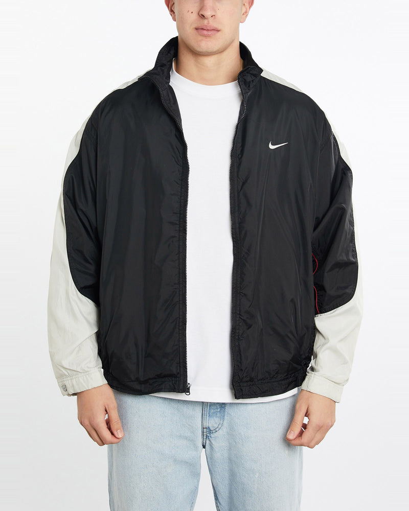 Vintage, 90s, Nike, Windbreaker, Jacket, The Real Deal, size double extra large, colour Multicolour, newtown, sydney, australia, thrift store, opshop, preloved, secondhand, sustainable, retro, antique, 70s, 80s, 90s, 2000s, 00s, fashion, clothing, streetwear, trendy, garment, style, boutique, store, shop, archive, sale, cheap, best, top, Jackets