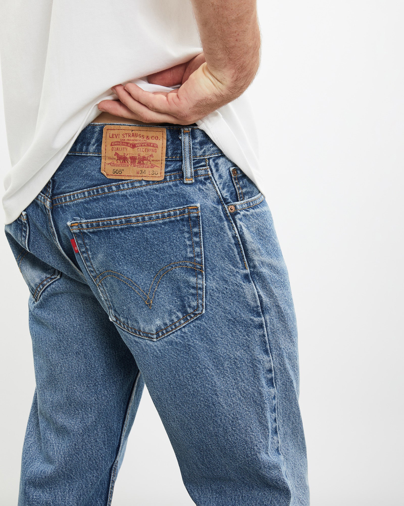 Vintage Levi's 505 Denim Jeans 34