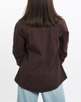 Vintage, Carhartt, Flannel, Lined, Button, Up, Shirt, The Real Deal, size extra small, colour Brown, newtown, sydney, australia, thrift store, opshop, preloved, secondhand, sustainable, retro, antique, 70s, 80s, 90s, 2000s, 00s, fashion, clothing, streetwear, trendy, garment, style, boutique, store, shop, archive, sale, cheap, best, top, Shirts